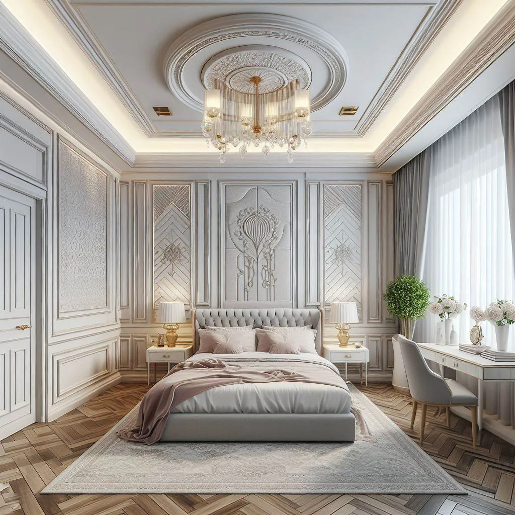 Gypsum board bedrooms for newlywed